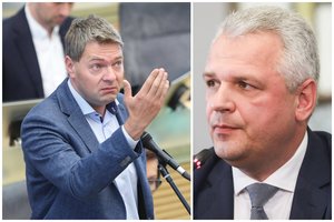 Apie buvusio bendražygio sprendimą išgirdęs A. Mazuronis rėžė: bestuburis, nevertas vyro vardo