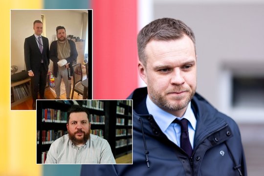 Neseniai nuotrauka su Rusijos opozicionieriaus Aleksejaus Navalno bendražygiu Leonidu Volkovu pasidalijęs užsienio reikalų ministras Gabrielius Landsbergis tviteryje sukėlė komentarų ir pykčio audrą.