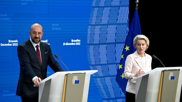 ES vadovai paskelbė pirmąjį bendrą reikalavimą: ragina nedelsiant padaryti humanitarinę pertrauką