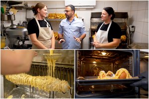 Vievyje įkurtas šeimos verslas sužavėjo Gian Lucą: atskleidė kaip pagaminti senovinį velykinį itališką pyragą