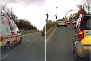 Vilniuje greičio mėgėjų tyko ypatingas šviesoforas – negailestingas net medikams su ligoniu neštuvuose