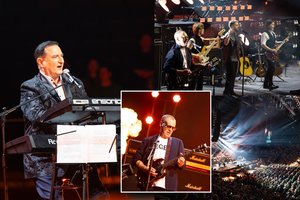 Sausakimšą „Žalgirio“ areną sudrebino grupės „Hiperbolė“ koncertas: atgimė hitais tapę kūriniai