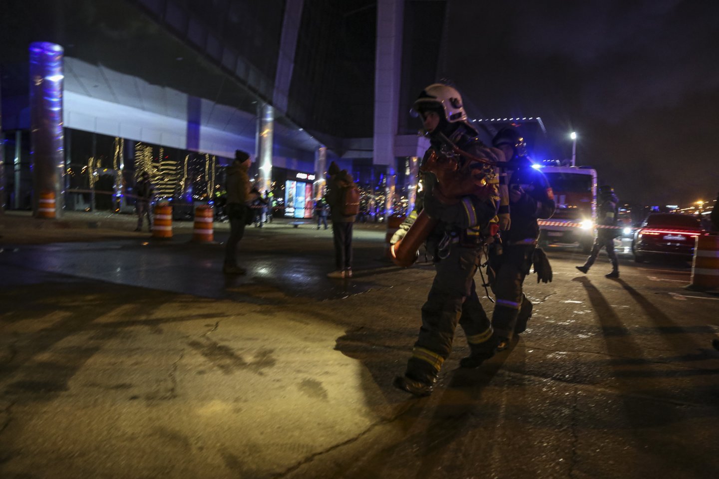 Išpuolis prie Maskvos.<br>EPA-ELTA nuotr.