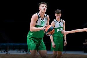 It su darželinukais: „Žalgirio“ jaunimas Eurolygos turnyre sudaužė „Valencia“ ekipą