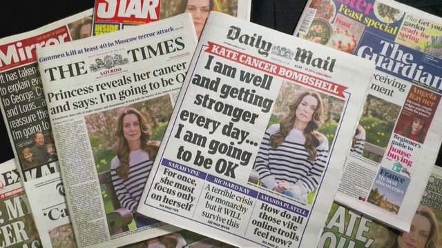 Velso princesei Catherine diagnozuotas vėžys sukrėtė ne tik JK: pasaulio lyderiai linkėjo sveikatos