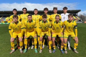 Lietuvos devyniolikmečių rinktinė po atkaklios kovos nusileido belgams