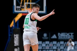 Vos neprisižaidę jaunieji žalgiriečiai pagriebė bilietą į jaunimo Eurolygos turnyro Dubajuje finalą