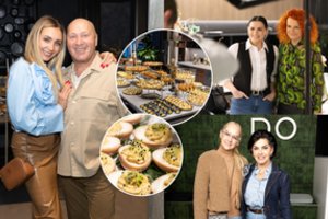 Žinomi žmonės dalyvavo velykiniame vakarėlyje: ragavo garsių šalies šefų gamintų patiekalų