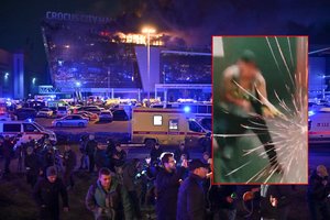 „Islamo valstybė“ paskelbė išpuolio Maskvoje vaizdo įrašą, jame – žmonių kūnai, raginimai žudyti