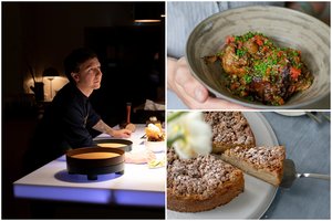 Velykos pagal šefą D. Praspaliauską: ypatingo skonio kepsnys ir obuolių pyragas su traškiu sluoksniu