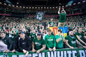 „Žalgiris“ Eurolygos reguliarųjį sezoną užbaigs sausakimšoje arenoje