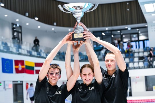 Baltijos šalių plaukimo čempionate – Lietuvos komandos pergalė