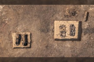 Surado išskirtinį akmens amžiaus laikų palaidojimą