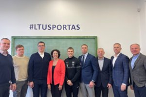 Po susitikimų su sporto šakų federacijomis – pozityvios prognozės Paryžiaus olimpinėms žaidynėms