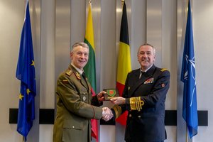 V. Rupšys: vertiname ilgalaikį Belgijos įsipareigojimą kolektyvinei gynybai