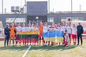 Sąmyšis Lietuvos futbole – LFF sprendimas dėl ukrainiečių lėmė klubo pasitraukimą iš čempionato