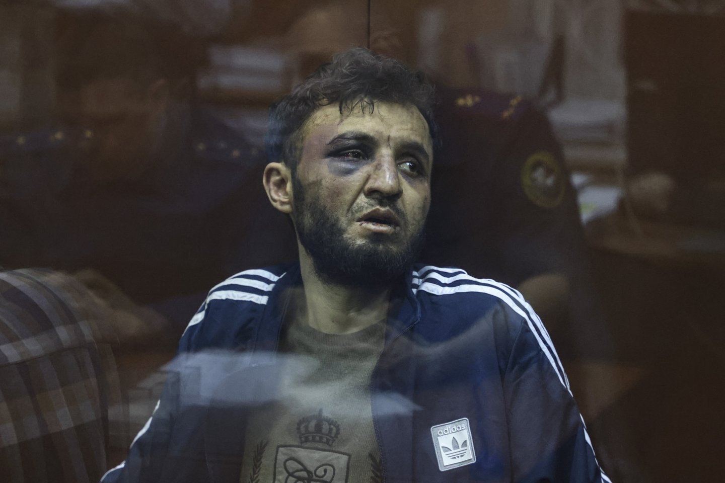 Įtariamieji teroro akto prie Maskvos vykdytojai.<br> EPA-ELTA nuotr.