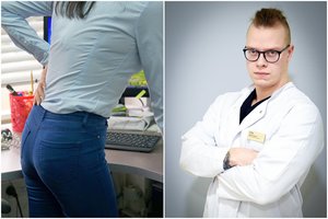 Gydytojas sulaužė mitą apie stuburo išvaržas ir nugaros traumas: toks požiūris yra pasenęs