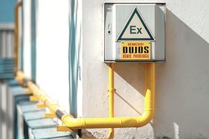 Kaune dėl žemės kasinėjimo darbų buvo nutrauktas dujų vamzdis