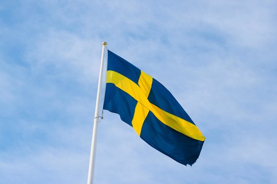 Švedijos vėliava.