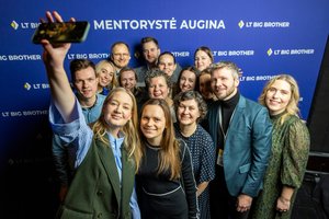 Rekordinis mentorių skaičius siūlo pagalbą karjeros iššūkiams įveikti