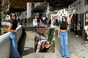 Š. Jasikevičiaus žmona A. Douka su dukra turistavo Ispanijoje: pasidalijo užburiančiais kadrais