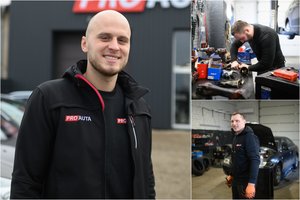 Pauliaus meilė automobiliams – išsigelbėjimas ne tik vietiniams, bet ir vilkikų vairuotojams: antros tokios vietos šiame krašte nėra