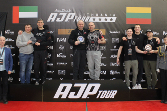  Kaune praūžė antrasis Abu Dhabi Jiu Jitsu Pro turnyras