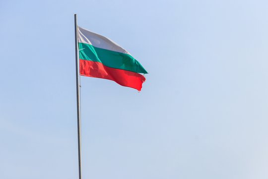Bulgarijos vėliava.