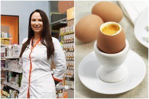 Vaistininkė išvardijo, kam rizikinga valgyti kiaušinius: gali pažeisti inkstus