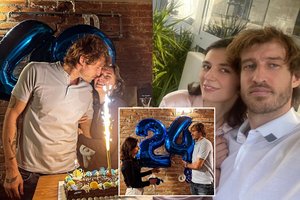 Ypatingai S. Jasaitį Italijoje nustebinusi mylimoji atskleidė jo reakciją: „Buvo labai patenkintas“