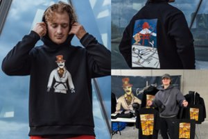 Kauniečio kurti drabužiai – it iš animacinio filmo: tokius džemperius pamatę pirkėjai vos nesusipešė