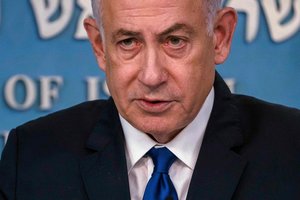 B. Netanyahu pritarė naujoms deryboms dėl paliaubų Gazoje