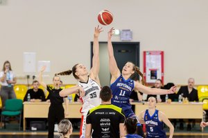 Moterų Baltijos krepšinio lygos bronza – įspūdingai antrąją mažojo finalo pusę sužaidusiam „Neptūnui-Amberton“