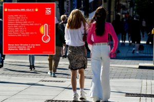 Tokios šilumos šiemet dar nematėme: pagerinti net du temperatūros rekordai