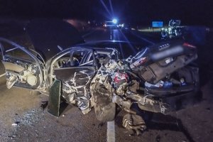 Alytaus r. po vienos avarijos sekė ir antroji: sužalota moteris gydoma reanimacijoje