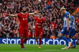 „Liverpool“ nutraukė namuose nelaimėtų rungtynių seriją prieš „Brighton“
