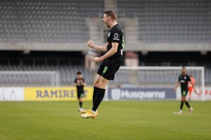 „Žalgirių“ akistatoje vartininko klaida nulėmė vilniečių pergalę