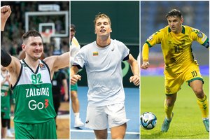 Lietuvos sporto savaitė: užduotį įvykdžiusi futbolo rinktinė, tikslo siekiantis „Žalgiris“ ir netikėta pergalė prieš prancūzus