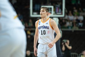 Tritaškių salvę paleidęs Ą. Tubelis išplėšė penktąją „Neptūno“ pergalę iš eilės