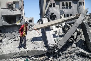 Gazos Ruože per oro antskrydį žuvo keli pagalbos darbuotojai