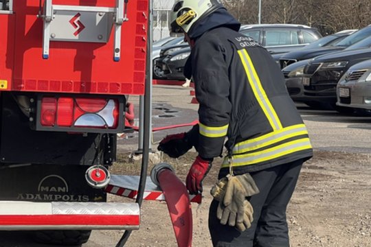 Kretingos rajone gaisras nuniokojo kultūros paveldo objektą – įtariamas padegimas
