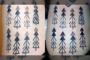 Ledynmečio žmonės tatuiruotėms daryti naudojo stebėtinai modernią techniką