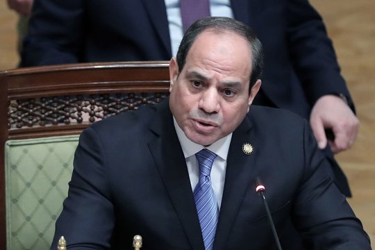Egipto prezidentas A. F. al Sisi prisaikdintas trečiajai kadencijai