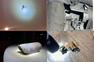 Spėja, kad gyvenamo namo stogą pramušė Tarptautinės Kosminės Stoties dalis