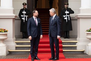 Norvegijos kronprincą priėmęs G. Nausėda: šalių bendradarbiavimas gynybos srityje svarbus visam NATO