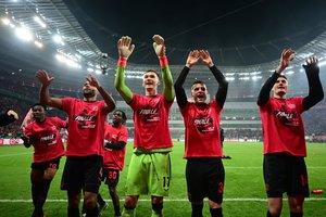 Užtikrinai į Vokietijos futbolo taurės finalą žengęs „Bayer“ stos į kovą dėl trofėjaus