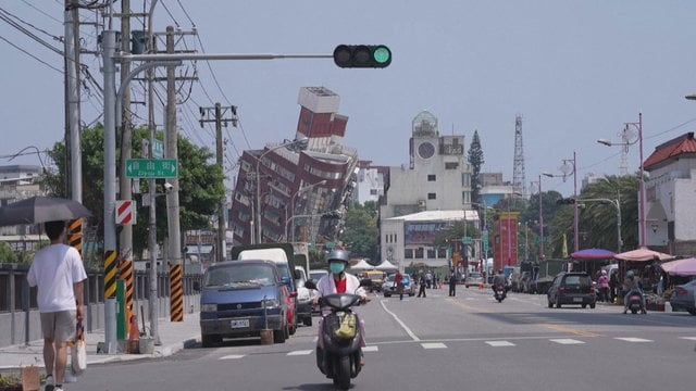 Taivane po stipraus žemės drebėjimo skaičiuojami sužeistieji – perkopė tūkstantį