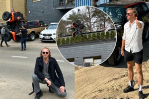 Gimtadienį šventęs Karolis Sankauskas terasoje rado keturratį: prireikė krano