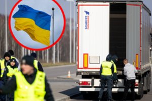 Lenkijos ūkininkai blokuoja tris Ukrainos pasienio kontrolės punktus: nusidriekė eilės